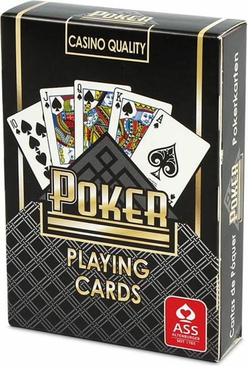 Produktbild ASS Altenburg Kartenspiel Poker - 1 Deck (Deutsch, Englisch)