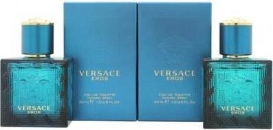 Immagine prodotto Versace Eros Gift Set 100ml EDP 75ml S/G 75ml A/S Balm 10ml EDP - New (Set profumo)