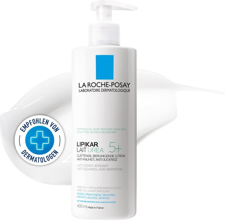 Actual product image La Roche Posay Lipikar Lait Urea 5+ (Body cream, 400 ml)