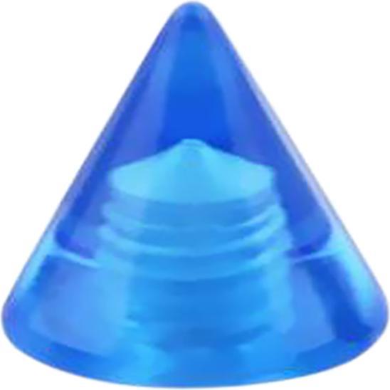 Produktbild Star Piercing Cone dunkelblau transparent (ohne Messing, Acryl)