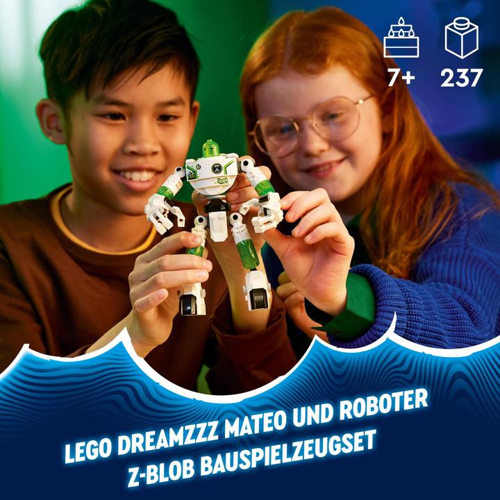 Produktbild LEGO Mateo und Roboter Z-Blob (71454, LEGO Dreamzzz)