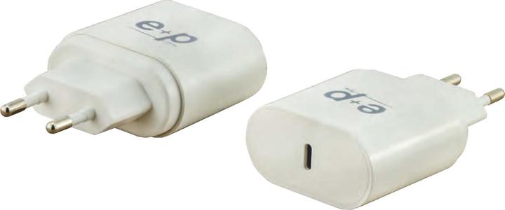 Actual product image E+P USB quick charger (25 W)