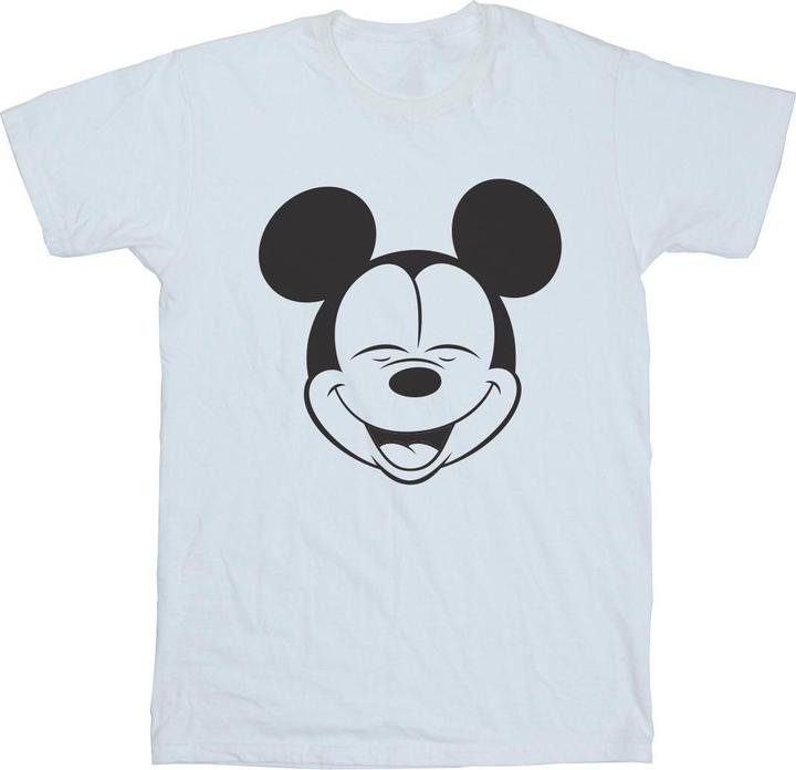 Disney Mickey Mouse Closed Eyes TShirt (4XL)