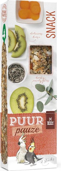 Actual product image EBI Puur Pauze Sticks Kakadu Kiwi + Eucalyptus (1 x, 0.14 kg)