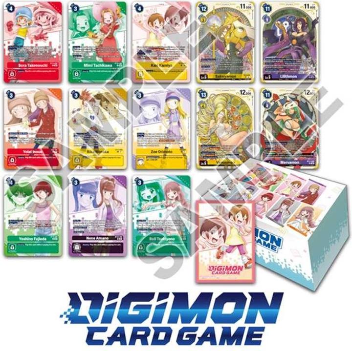 Actual product image Digimon Premium Heroines Set EN (English, Booster Pack)