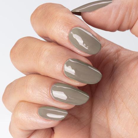 Actual product image Mesauda Top Notch Iconic 267 Wild Forest Semi-Permanent Nail Polish 14ml (267 Wild Forest, Top coat)