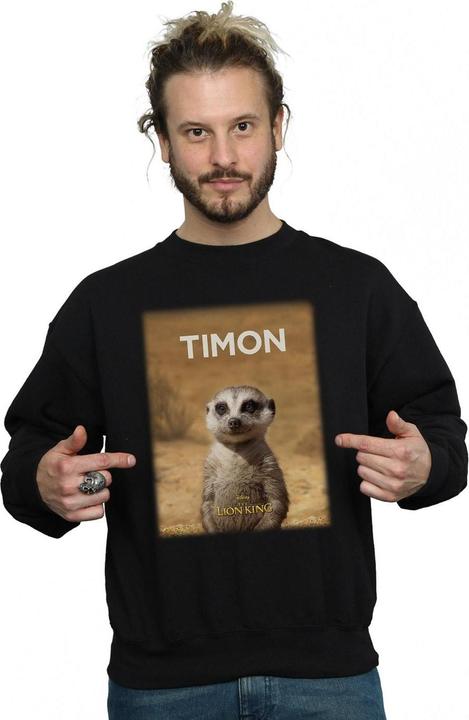 Disney The Lion King Movie Timon Poster Sweatshirt (S)