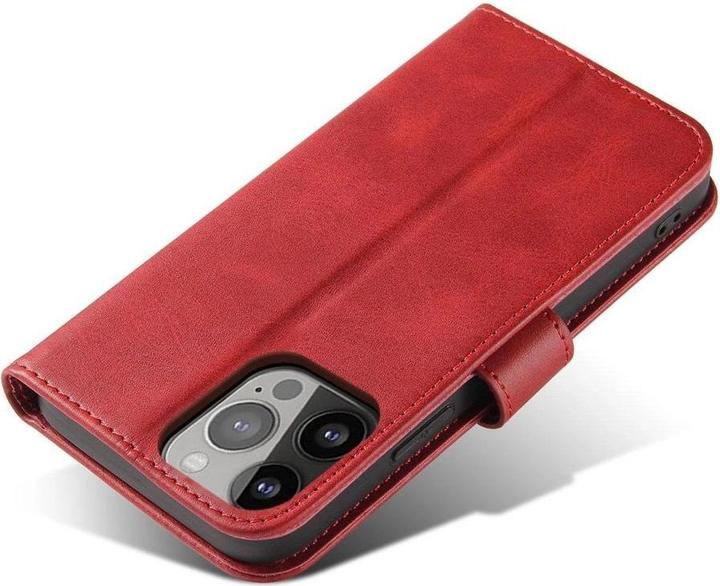 Actual product image Hurtel Back panel cover Magnet Case with flap for Samsung Galaxy A56 - red (Samsung Galaxy A56)
