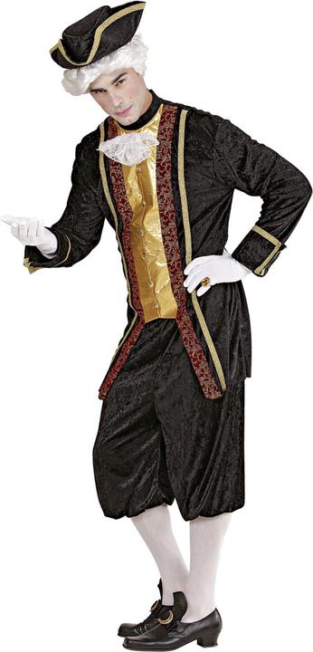 Image du produit Widmann Costume vénitien/baroque : avec chapeau queue de pie, pantalon (M)