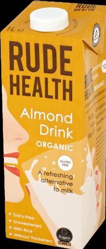 Actual product image Rude Health Organic Almond Drink 1l (6 x 100 cl)