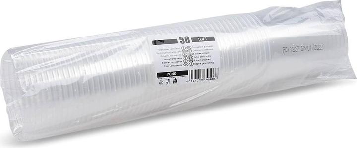 Produktbild Wimex.eu Trinkbecher (PP) klar 95mm 0,4L - 50 Stück (50 x)