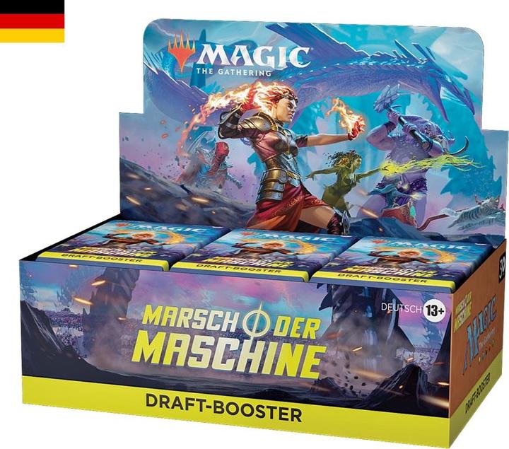 Immagine prodotto Magic the Gathering La marcia della macchina (Tedesco, Display del booster)