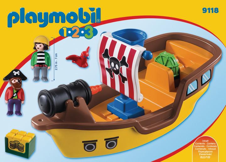 Actual product image Playmobil Pirate ship (9118)