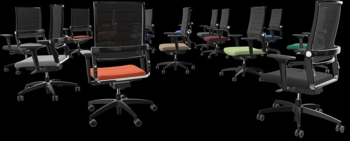 Actual product image Dauphin Lordo office swivel chair