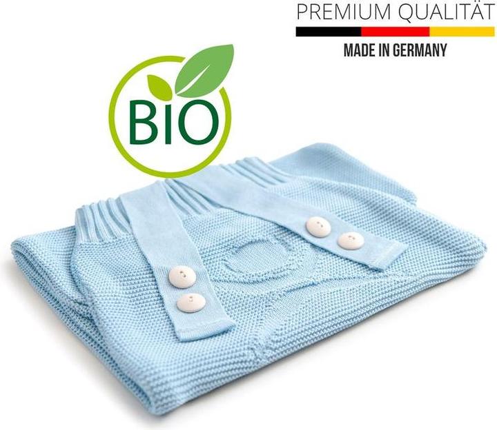 Produktbild Sonnenstrick Baby Schlafsack Säugling Schlafsäckchen Neugeborenen-Schlafsack (60 cm, Sommer)