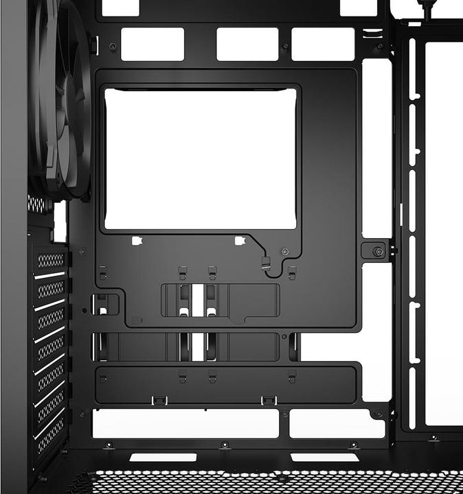 Actual product image Sharkoon AK3 Black ATX (black) (ATX, Mini-ITX, mATX)