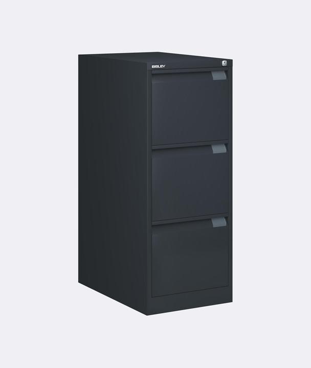 Image du produit Bisley Armoire pour dossiers suspendus à une voie avec 3 tiroirs (62 x 41,5 x 101,5 cm)