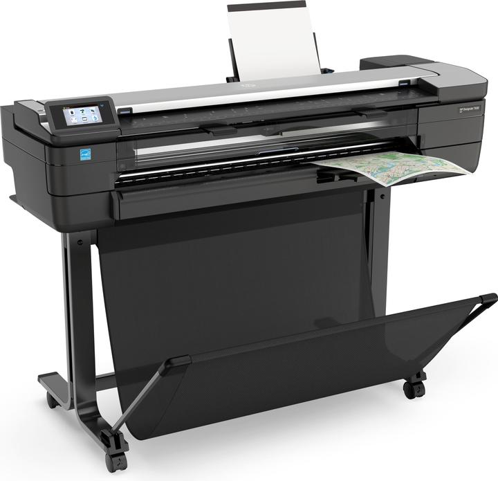 Actual product image HP DesignJet T830 - 36" (Ink, Black and white)