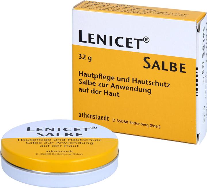 Produktbild Athenstaedt Lenicet Salbe zum Schutz der Haut, 32 g Salbe