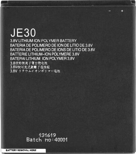 Image du produit OEM MPS batterie JE30 pour Motorola Moto E5 Play