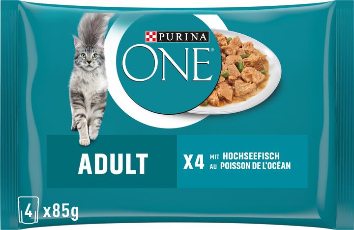 Actual product image Purina ONE Fish (Adult, 4 pcs., 85 g)