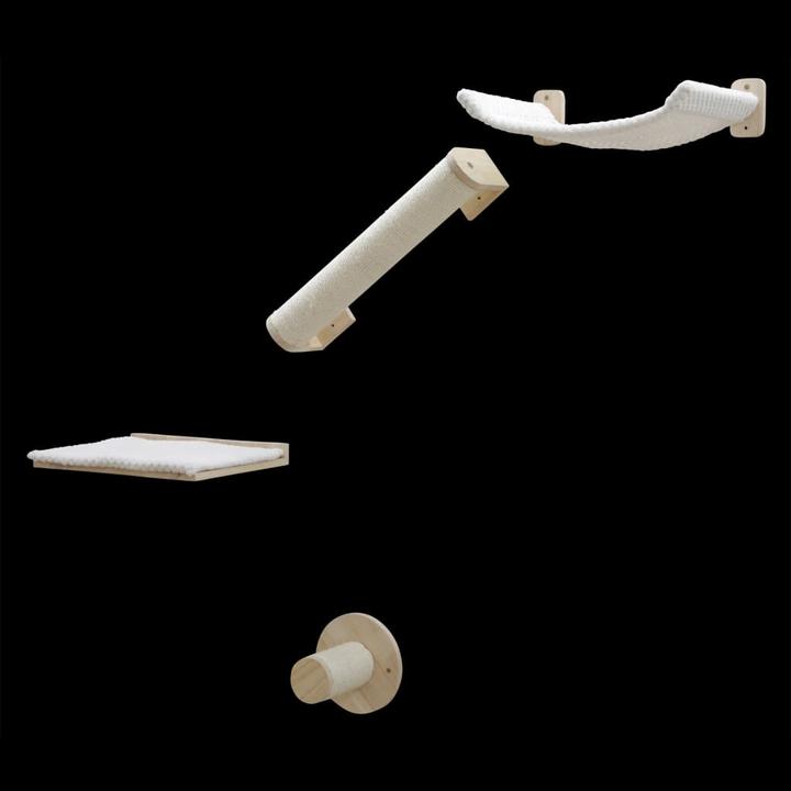 Actual product image Kerbl Climbing wall Alps (50 cm, White, Nature)