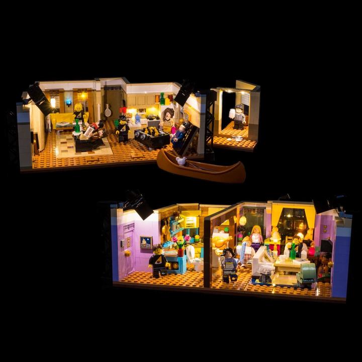 Actual product image Light my bricks LED Light Set for LEGO Friends Apartments