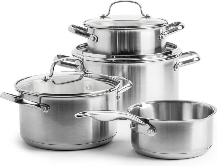 Actual product image Dagelijkse Kost Kost Set kookpot 18+20+24cm / steelpan 16cm 7-piece (Pot)