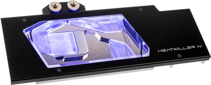 Actual product image Watercool Heatkiller IV for Radeon RX 5700 / XT, RGB - Acrylic + Nickel