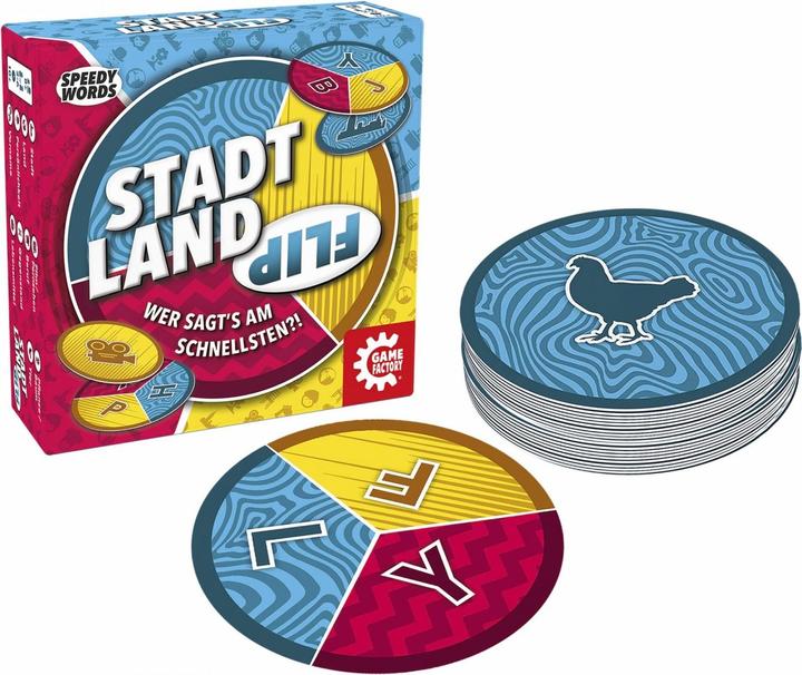Actual product image Game Factory City Country Flip (German)