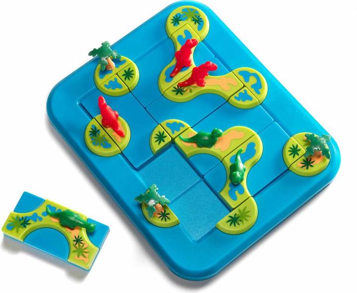 Actual product image Smart Games Dinosaurs - Mysterious Islands (French, German, English, Italian)