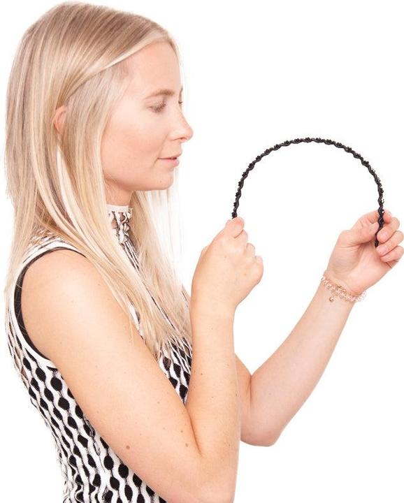 Immagine prodotto Invisibobble Cerchietto Hairhalo nero scintillante (Cerchietti)