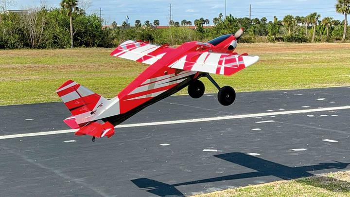 Produktbild Extremeflight-RC TURBO BUSH MASTER 100" rot/schwarz ARF