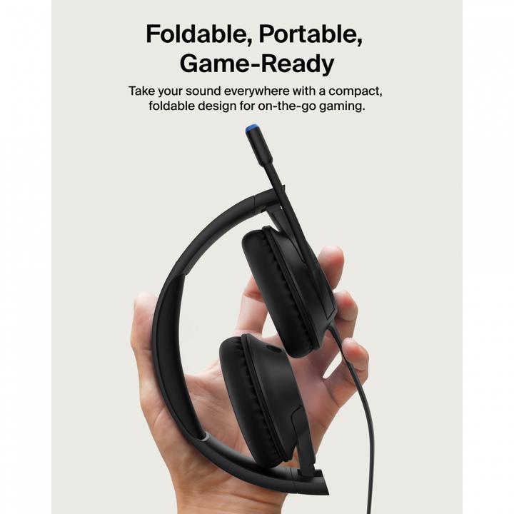 Image du produit Belkin Gaming On-Ear Kopfhörer für Kinder mit Kabel ENA011hqBK