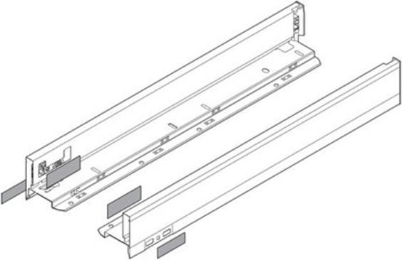 Productafbeelding Blum Flexibele ladesets LEGRABOX pure M, orion grijs