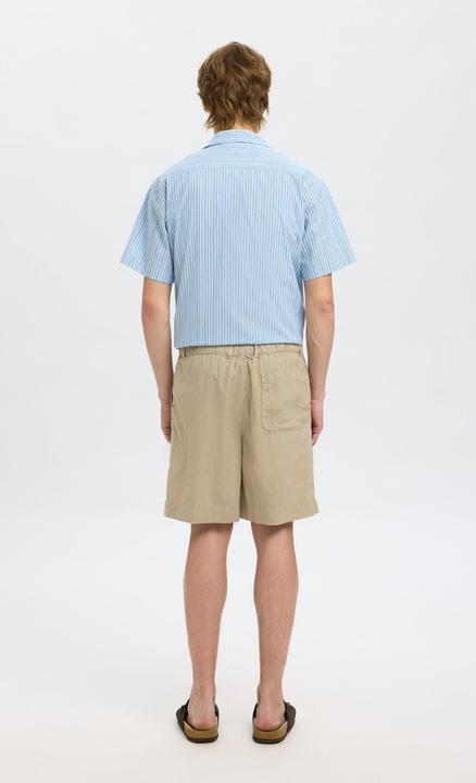 Actual product image Selected Homme Loose Fit Shorts aus Leinengemisch (S)