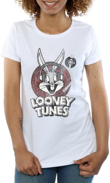 Actual product image Looney Tunes Womens/Ladies Bugs Bunny Logo Cotton T-Shirt (M)