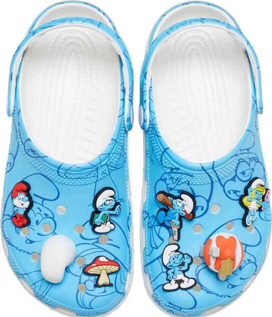 Actual product image Crocs Smurfs Classic Clog (40)