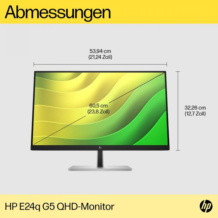 Productafbeelding HP E24q G5 (2560 x 1440 pixels, 23.82")