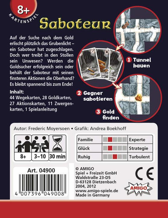 Productafbeelding Amigo Saboteur (Duits)