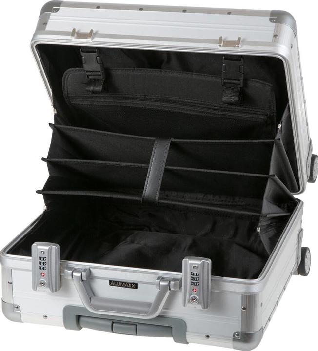 Actual product image Alumaxx ® Trolley GEMINI Inner dimensions: 36,5x39x17 cm (WxHxD) Outer dimensions: 42,5x40x21 cm (WxHxD) (32 l, Hand luggage (up to 50 litres))