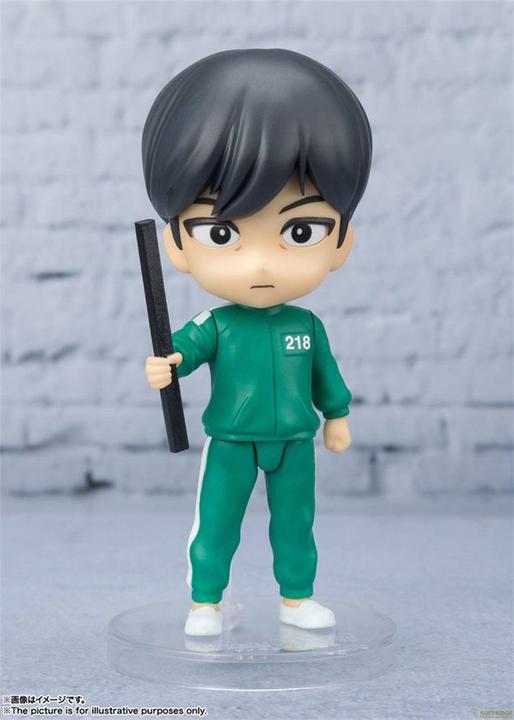 Actual product image Bandai Squid Game figurine Figuarts mini Sang-woo 9 cm