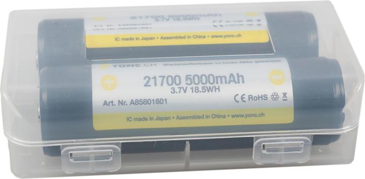 Image du produit Yonc 21700 Batterie Li-Ion de 5000 mAh (Taille unique)