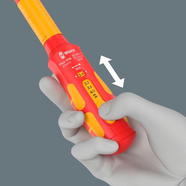 Produktbild Wera 7516 VDE Kraftform Safe- Torque Speed 2,4-4,0 Nm