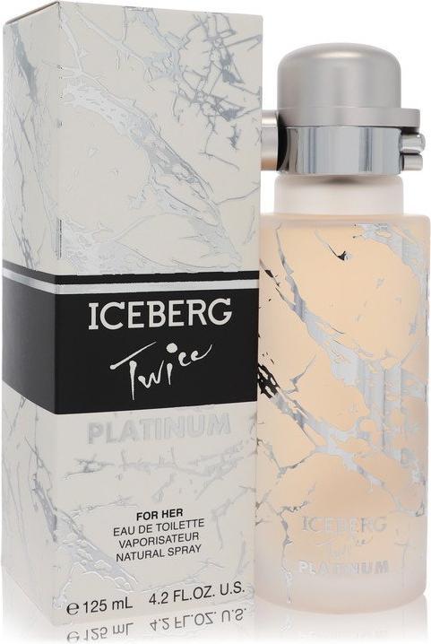 Actual product image Iceberg Twice Platinum Women Edt Spray (Eau de toilette, 125 ml)