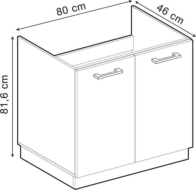 Produktbild Vicco Unterschrank für die Spüle R-Line
