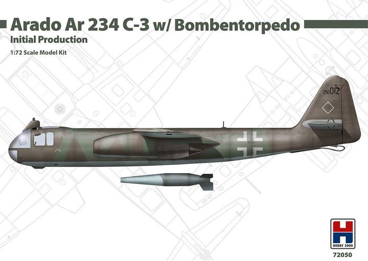 Produktbild Hobby 2000 Arado Ar 234 C-3 w/ Bombentorpedo Initial Production