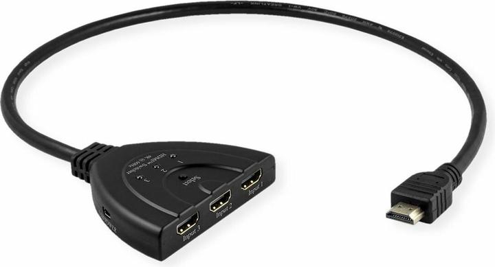 Value HDMI 3x1 Switch, 4K60Hz