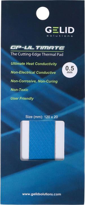 Produktbild Gelid Solutions TP-GP04-R-C Wärmeleitpaste Thermalpolster (1.50 mm)