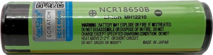 Image du produit Purecrea Batterie Li-Ion 3.7V 3000mA NCR18650B 18650 avec protection électronique (1 pcs, 18650, 3000 mAh)